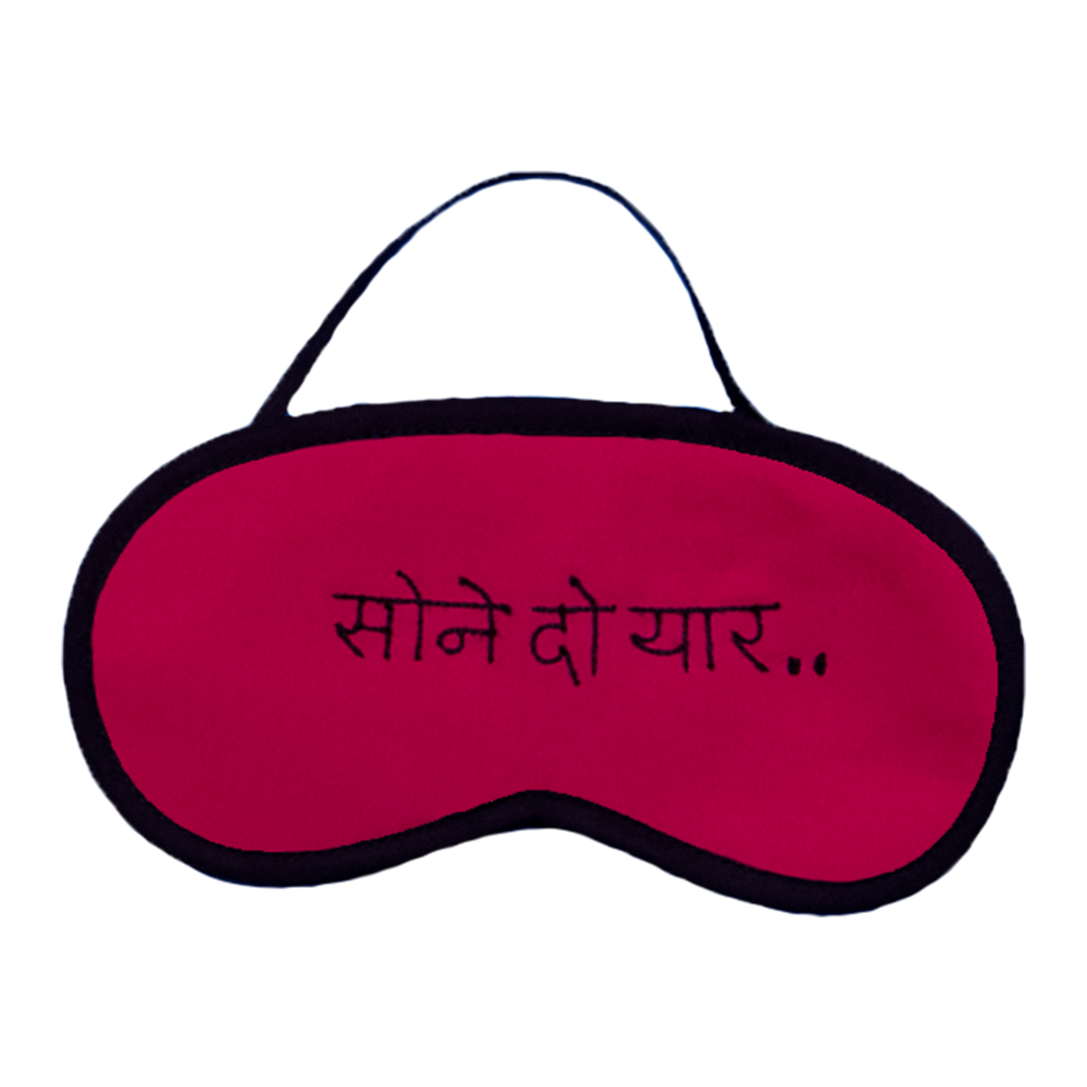 Sone Do Yaar (Pink) Eye Mask