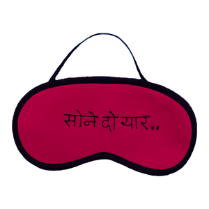 Sone Do Yaar (Pink) Eye Mask