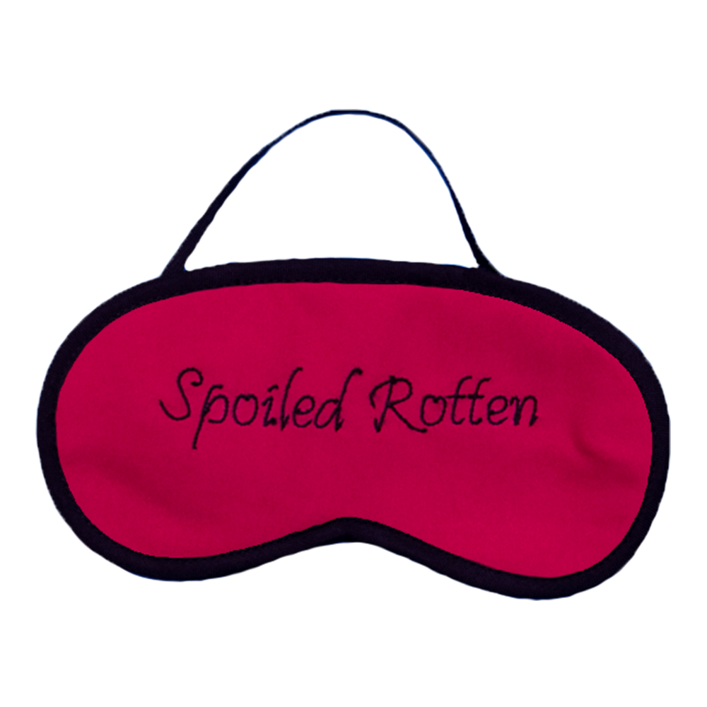 Spoiled Rotten (Pink) Eye Mask